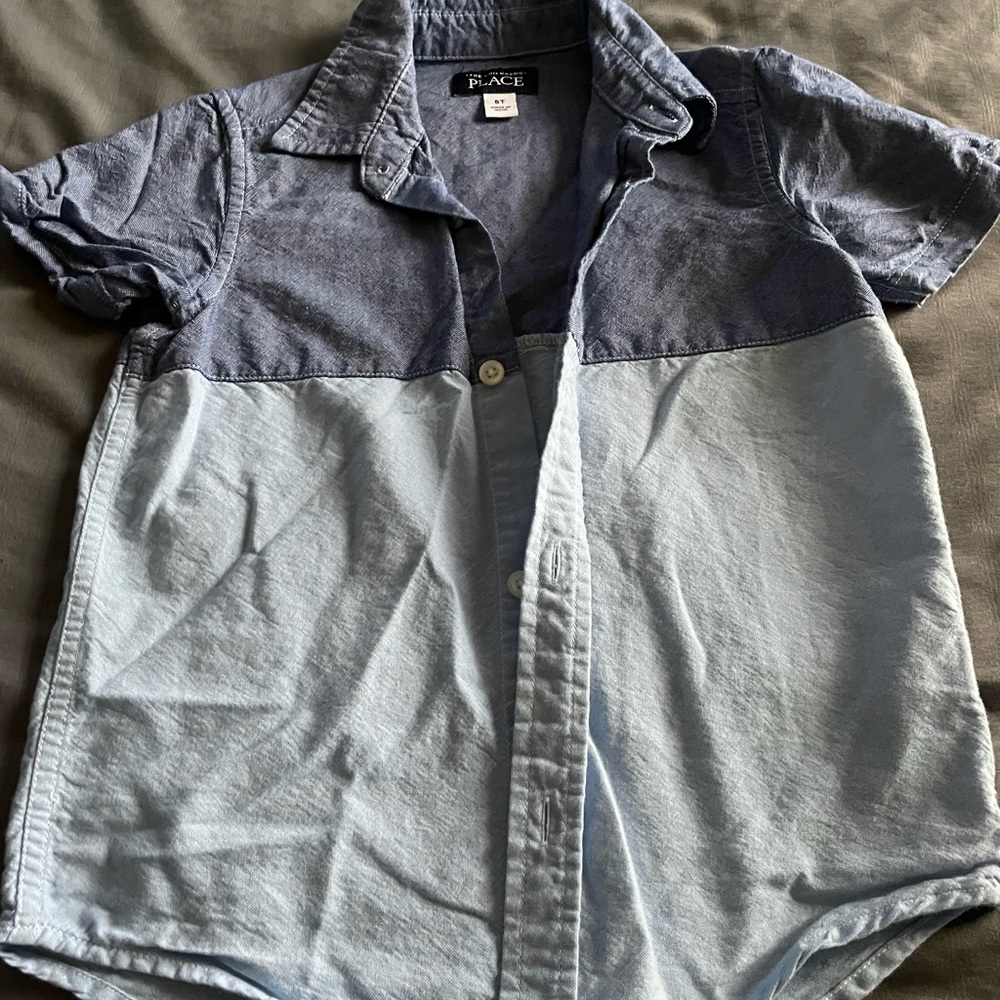 Boys bottom down shirt